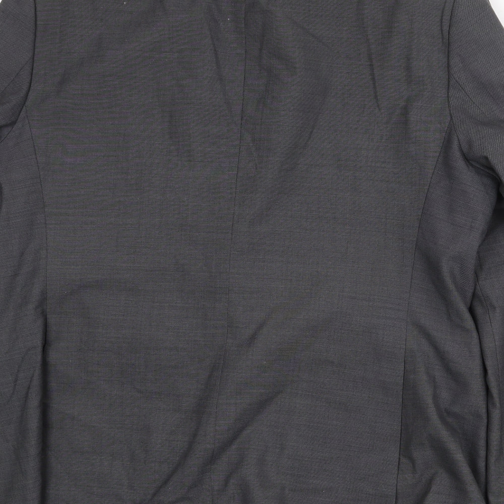 Marks and Spencer Mens Grey Wool Jacket Suit Jacket Size 44 Regular