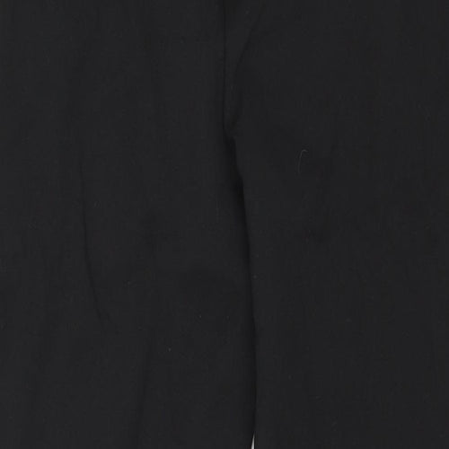 ASOS Womens Black Polyester Carrot Trousers Size 10 Regular