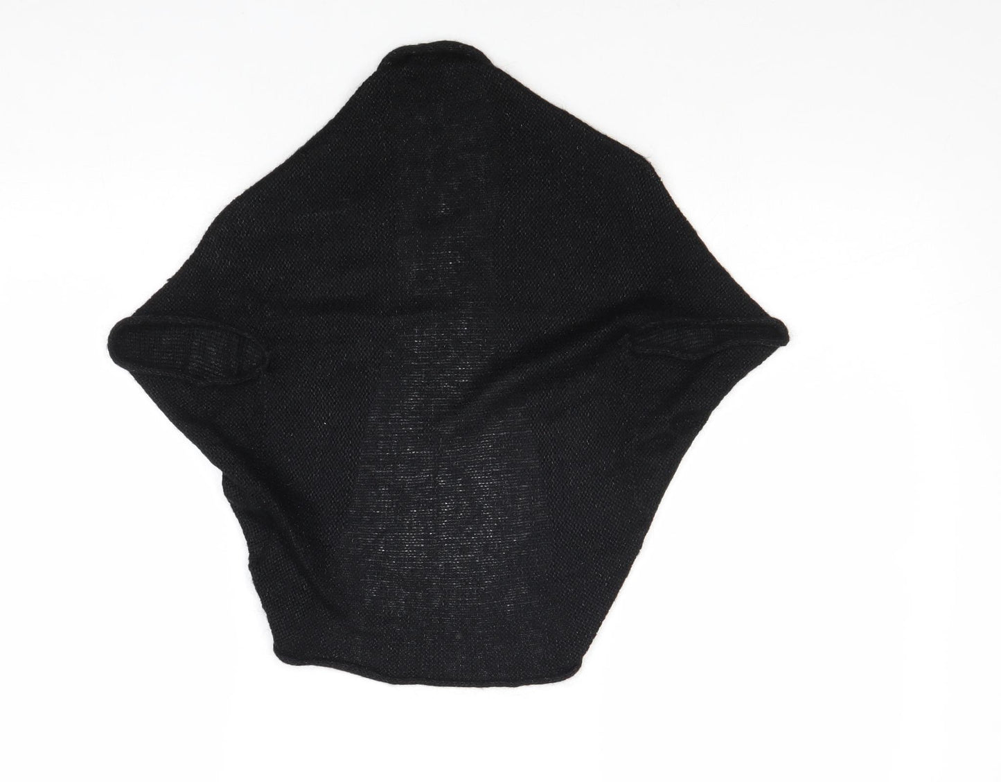 H&M Womens Black V-Neck Acrylic Cardigan Jumper Size S