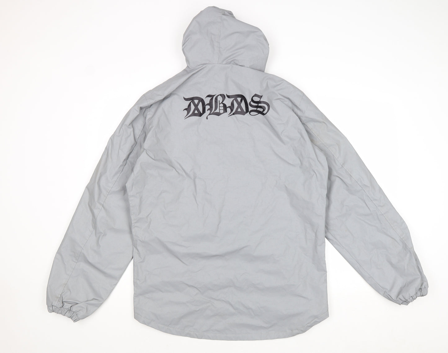 DBDS Clothing Mens Silver Jacket Size L Zip