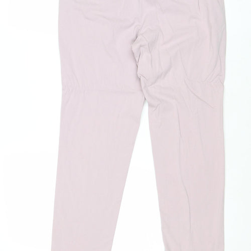 Uniqlo Womens Purple Polyester Trousers Size S Regular