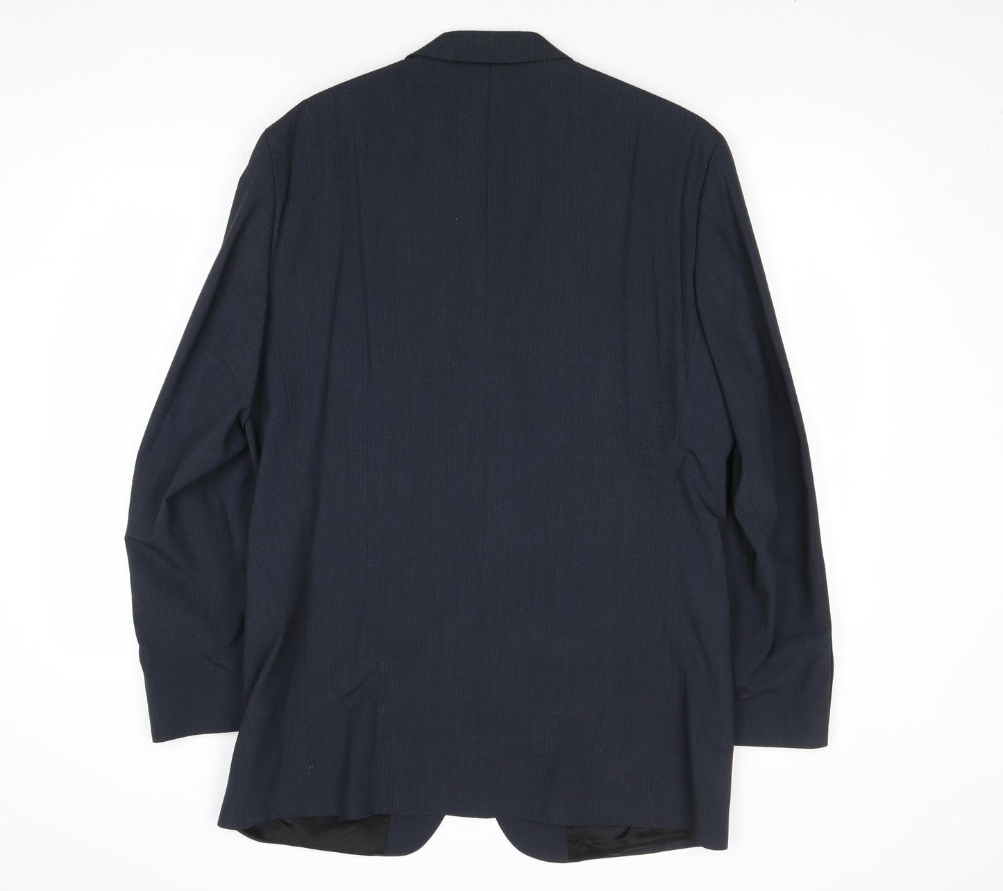 River Island Mens Blue Polyester Jacket Suit Jacket Size 40 Regular