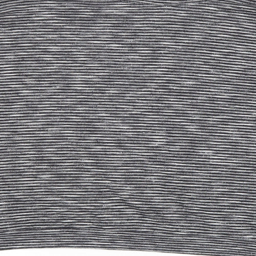 Miss Selfridge Womens Grey Round Neck Polyester Pullover Jumper Size 10