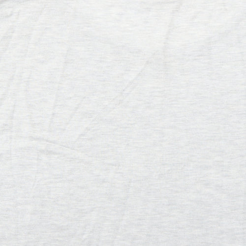 H&M Womens Grey Round Neck Viscose Pullover Jumper Size M