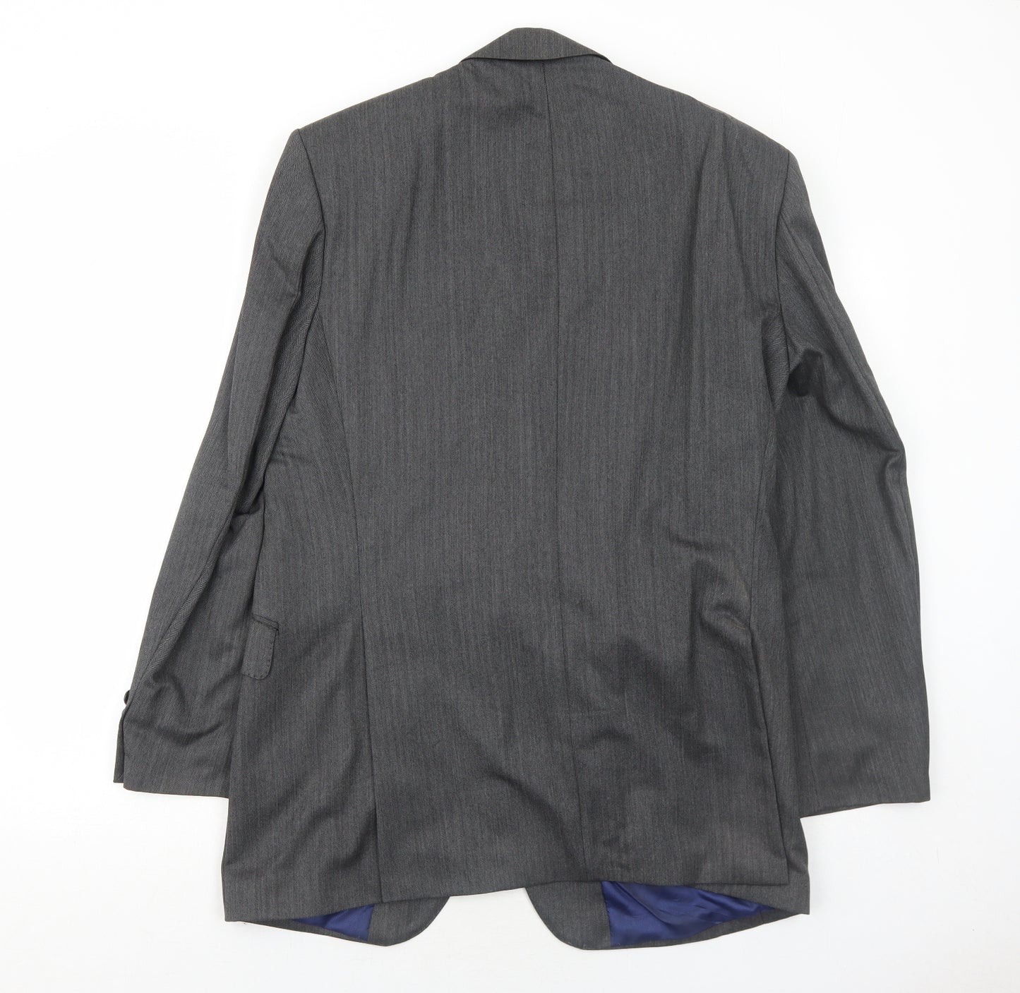 Marks and Spencer Mens Grey Wool Jacket Suit Jacket Size 40 Regular