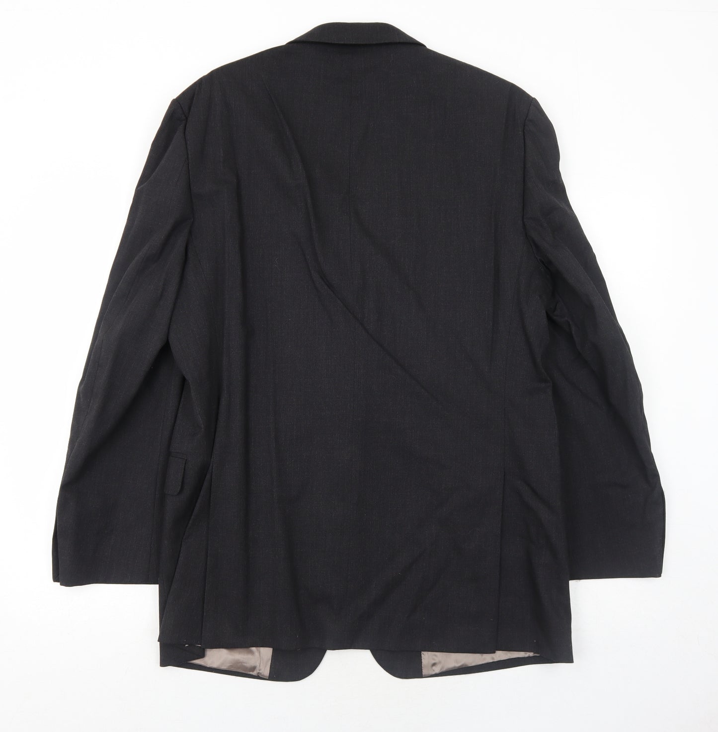 Marks and Spencer Mens Grey Wool Jacket Suit Jacket Size 42 Regular