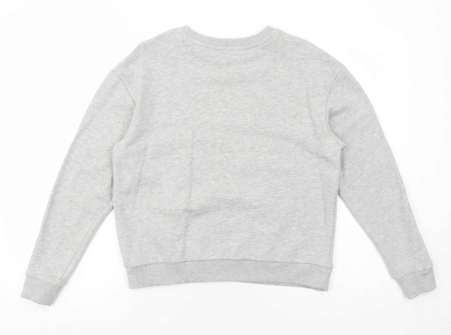 Very Womens Grey Cotton Pullover Sweatshirt Size 8 Pullover - California