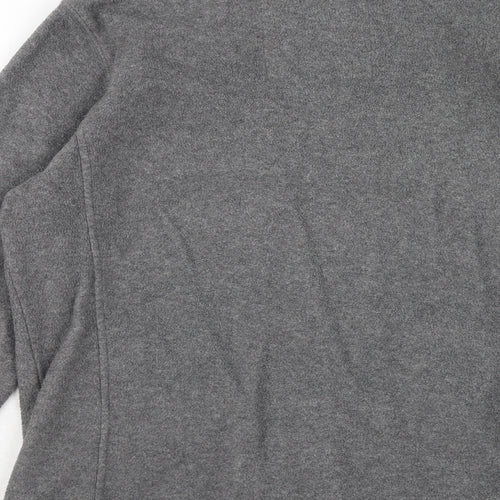 M&Co Womens Grey Jacket Size 14 Zip