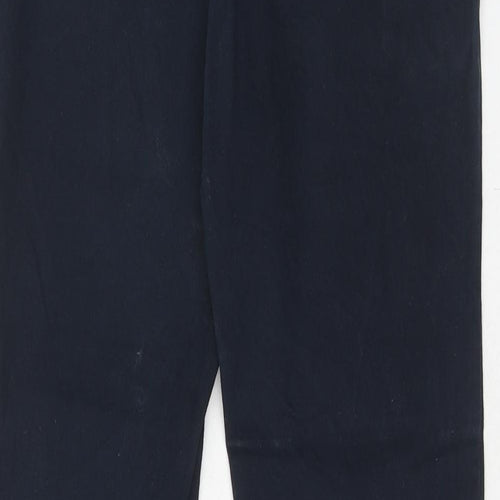 Yessica Womens Blue Cotton Skinny Jeans Size 8 Regular Zip
