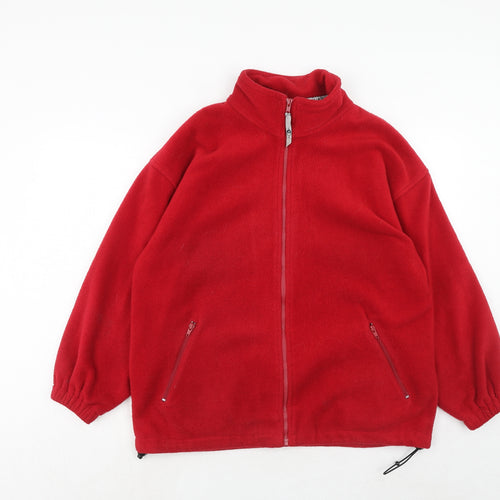 Neutral Territory Mens Red Jacket Size S Zip