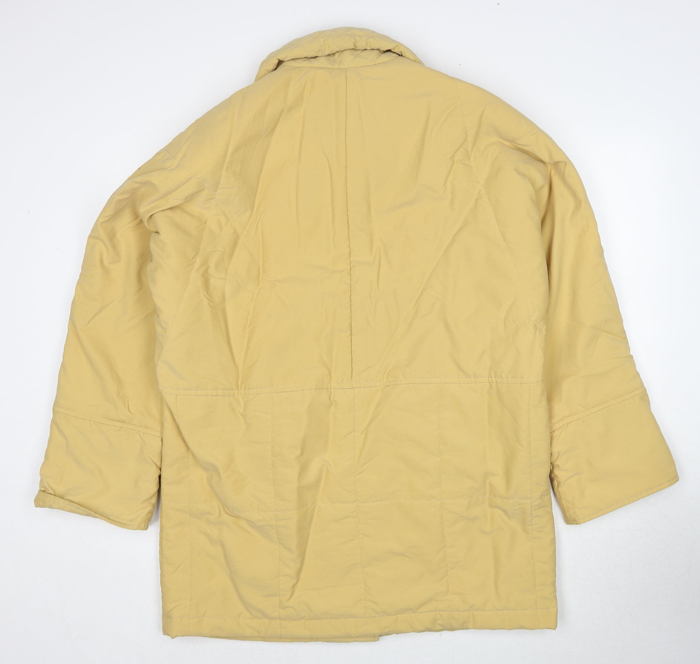 First Avenue Womens Beige Jacket Size 14 Zip