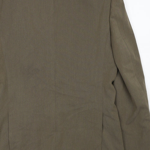 NEXT Mens Beige Polyester Jacket Suit Jacket Size 38 Regular