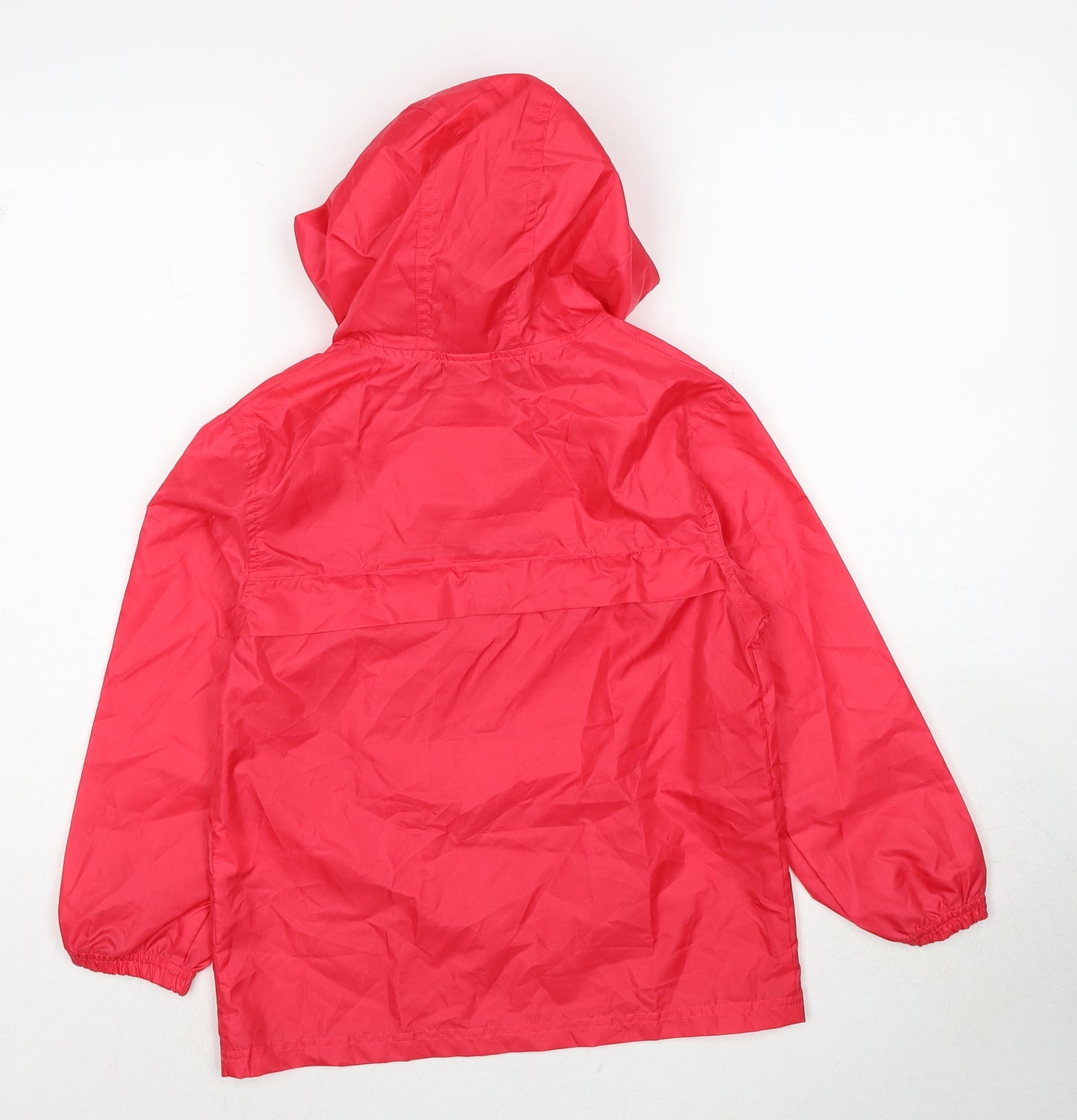 Smart Start Girls Pink Rain Coat Coat Size 6-7 Years Pullover