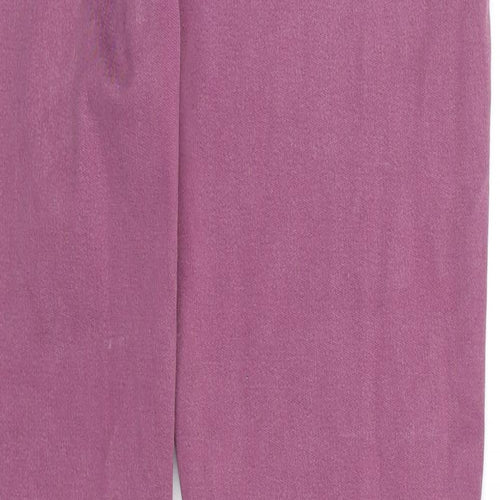 Farmers Market Hawaii Womens Purple Cotton Skinny Jeans Size 12 Slim Zip