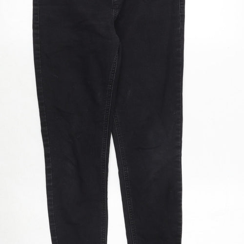 Marks and Spencer Womens Black Cotton Jegging Jeans Size 10 Regular