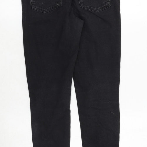 Marks and Spencer Womens Black Cotton Jegging Jeans Size 10 Regular