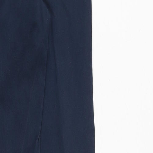 VILA Womens Blue Polyester Skinny Jeans Size 24 in Regular Zip