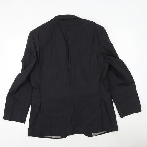 Marks and Spencer Mens Grey Wool Jacket Suit Jacket Size 40 Regular