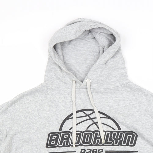 Divided by H&M Womens Grey Cotton Pullover Hoodie Size S Pullover - Brooklyn Babe