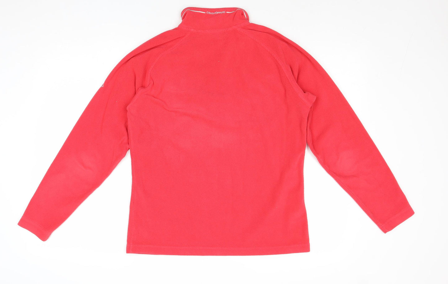 Craghoppers Womens Pink Polyester Pullover Sweatshirt Size 10 Zip
