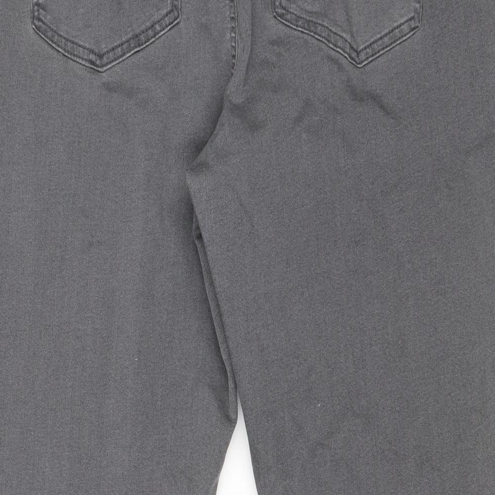 Marks and Spencer Womens Grey Cotton Jegging Jeans Size 18 Regular