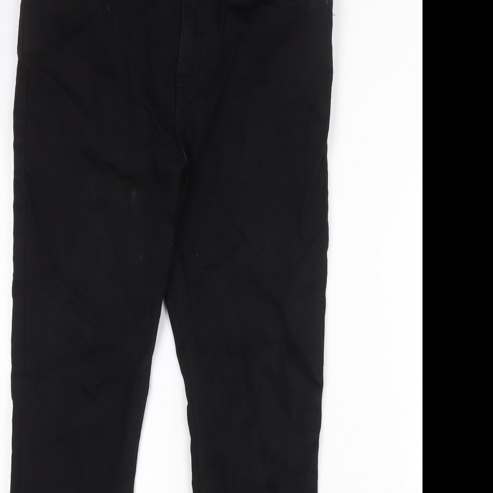 ASOS Mens Black Cotton Skinny Jeans Size 32 in Regular Zip