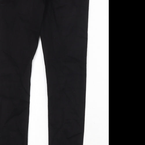 ASOS Mens Black Cotton Skinny Jeans Size 32 in Regular Zip