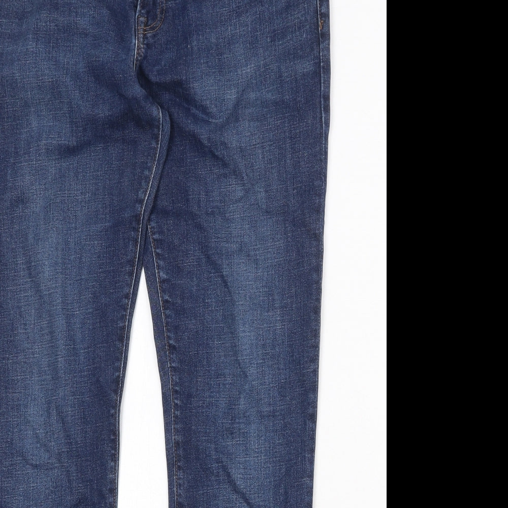 Gap Mens Blue Cotton Skinny Jeans Size 33 in Regular Zip