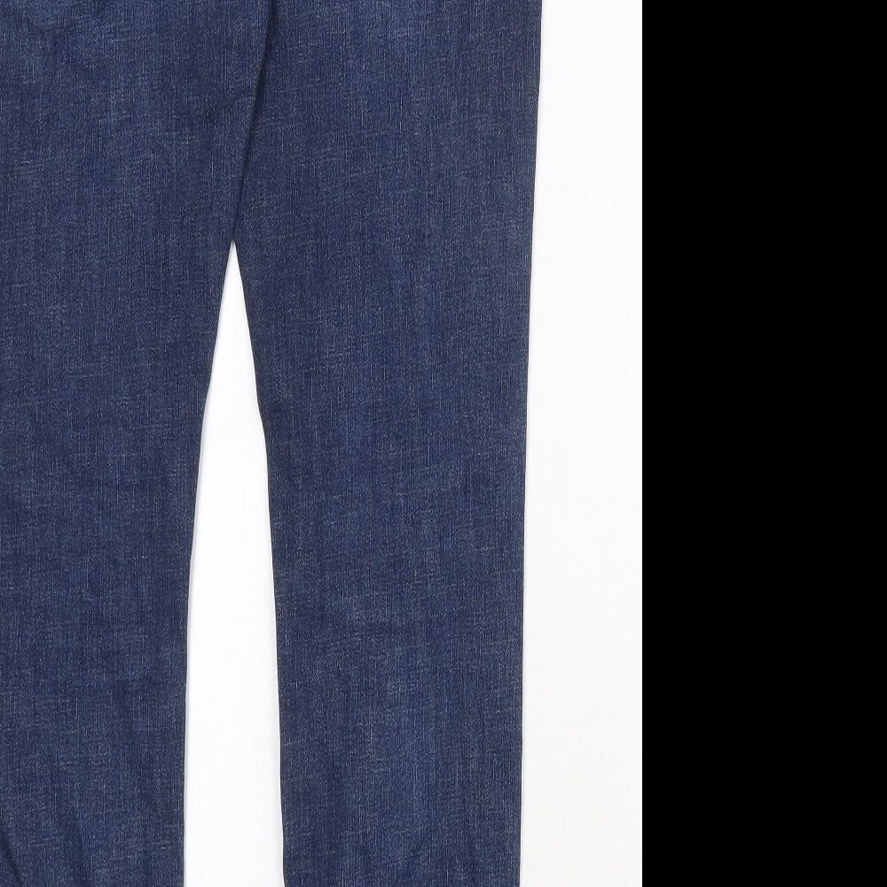 Gap Mens Blue Cotton Skinny Jeans Size 33 in Regular Zip