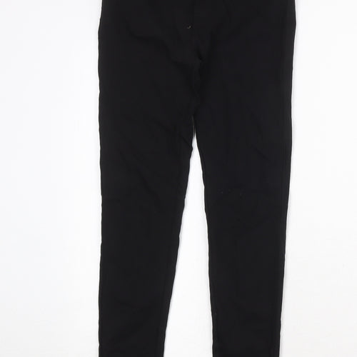 TkStyle Womens Black Cotton Skinny Jeans Size M Regular Zip
