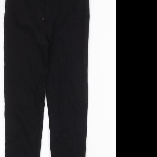 TkStyle Womens Black Cotton Skinny Jeans Size M Regular Zip