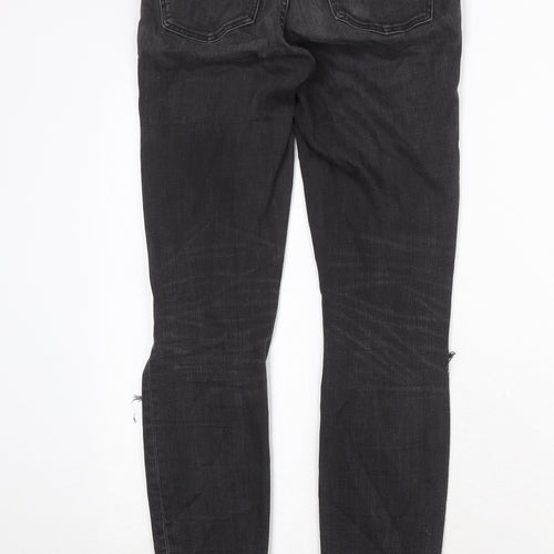 Madwell Womens Black Cotton Skinny Jeans Size 26 in Regular Zip
