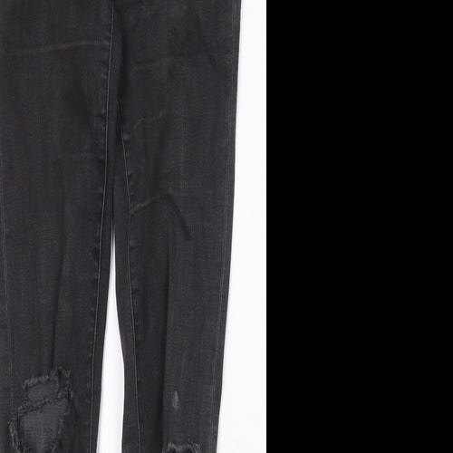 Madwell Womens Black Cotton Skinny Jeans Size 26 in Regular Zip