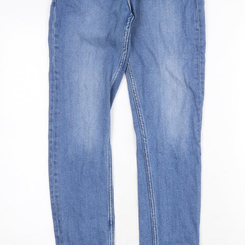 Visual Clothing Project Mens Blue Cotton Skinny Jeans Size 28 in Regular Zip