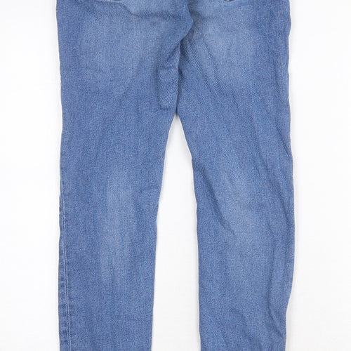 Visual Clothing Project Mens Blue Cotton Skinny Jeans Size 28 in Regular Zip
