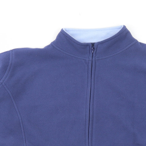 EWM Womens Purple Jacket Size 18 Zip