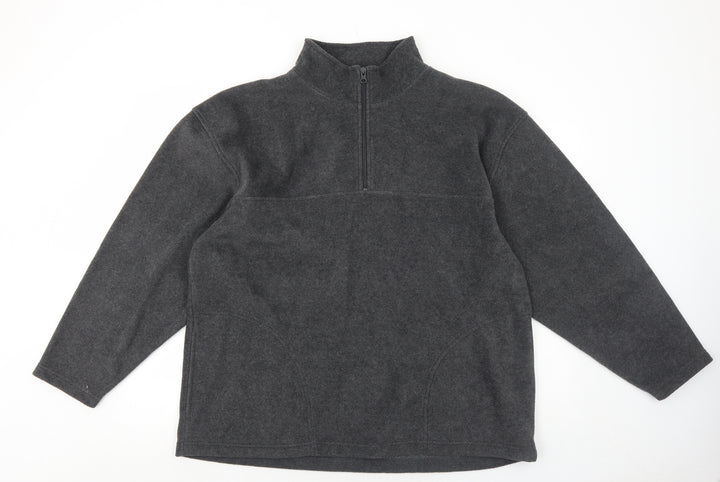 Dunnes Stores Mens Grey Polyester Pullover Sweatshirt Size XL