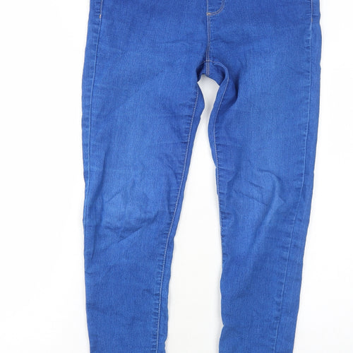 Dorothy Perkins Womens Blue Cotton Skinny Jeans Size 10 Regular