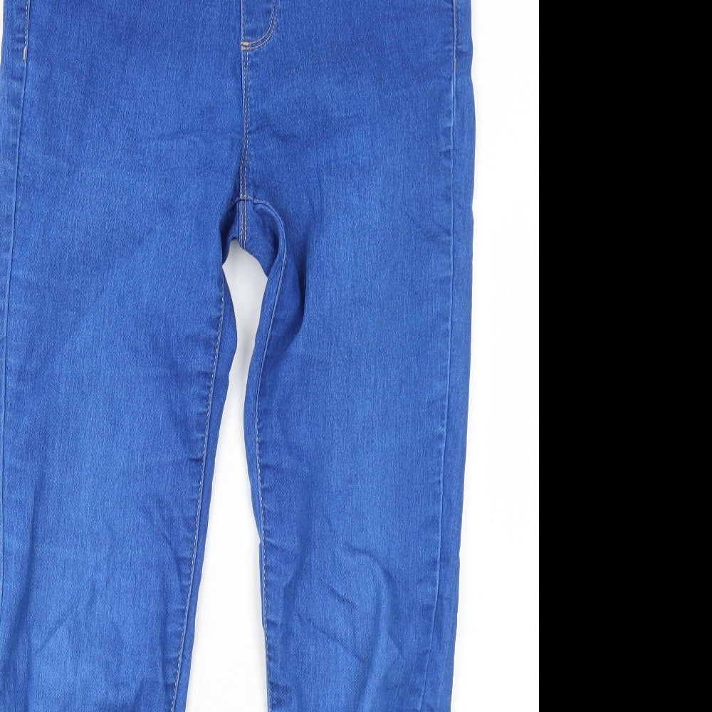 Dorothy Perkins Womens Blue Cotton Skinny Jeans Size 10 Regular