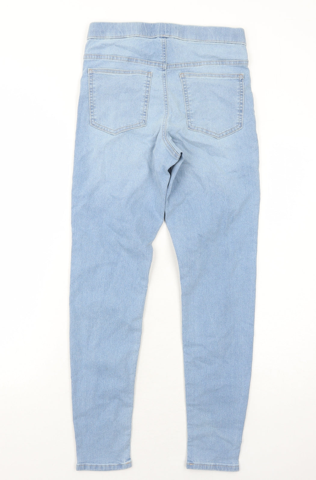 Marks and Spencer Womens Blue Cotton Jegging Jeans Size 10 Regular