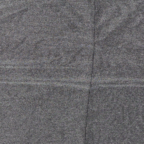 Marks and Spencer Womens Silver Polyamide Basic T-Shirt Size 20 V-Neck