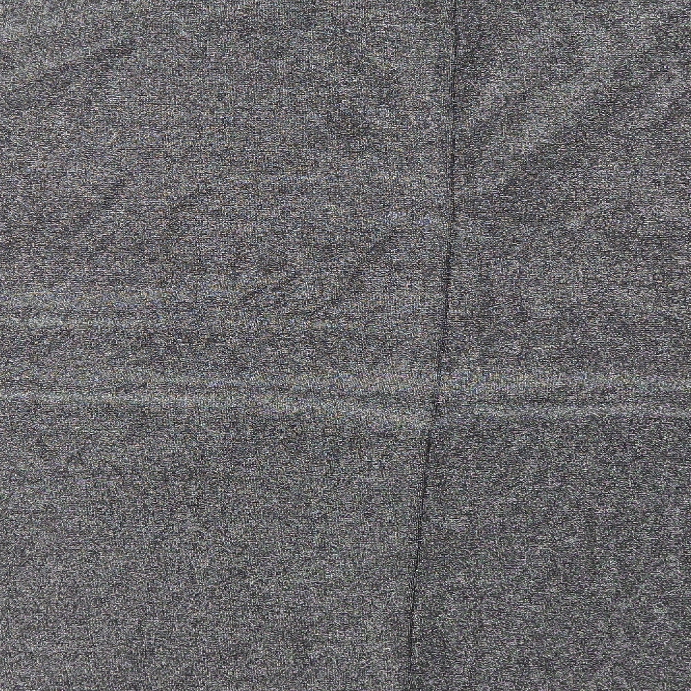 Marks and Spencer Womens Silver Polyamide Basic T-Shirt Size 20 V-Neck