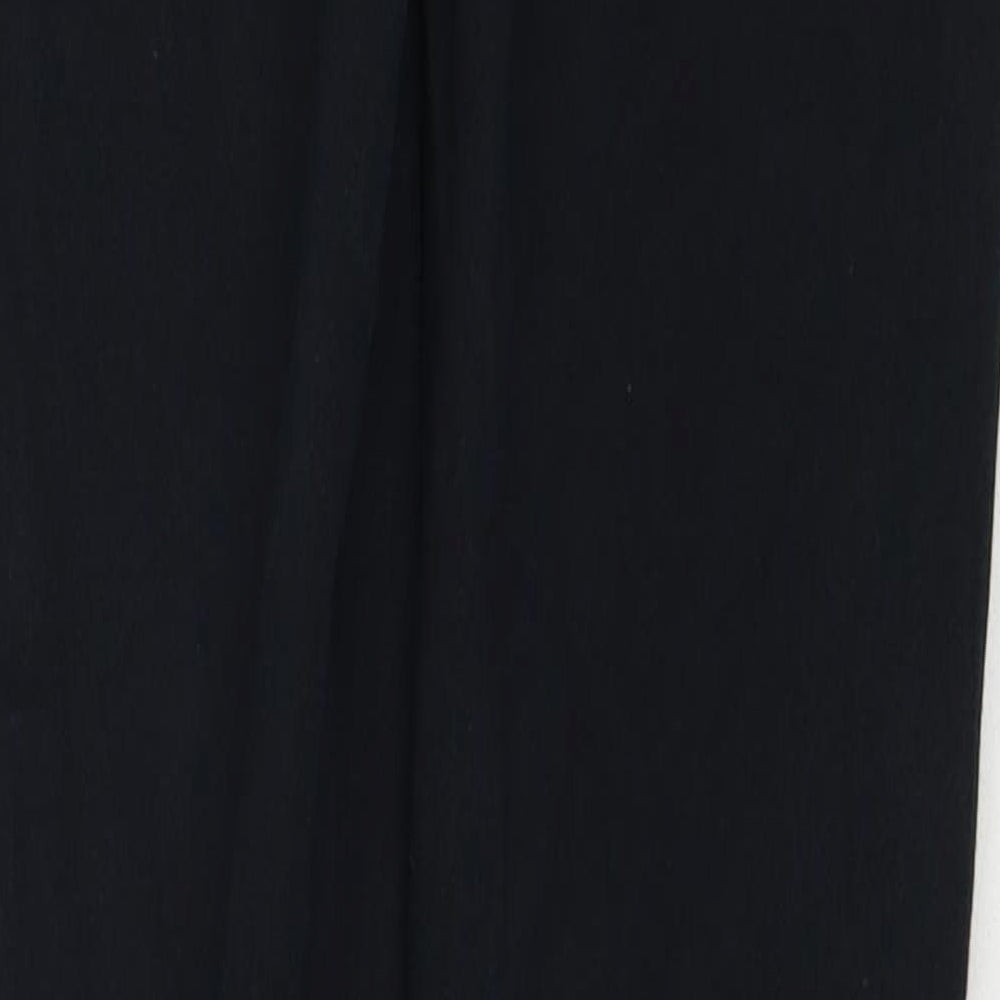 NEXT Womens Black Cotton Skinny Jeans Size 8 Regular Zip