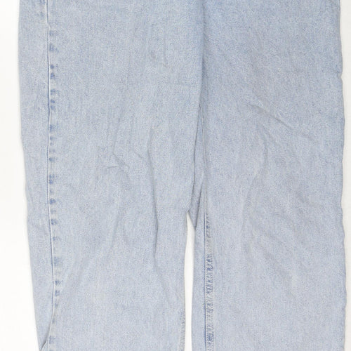 As You Womens Blue Cotton Mom Jeans Size 28 in L32 in Regular Zip