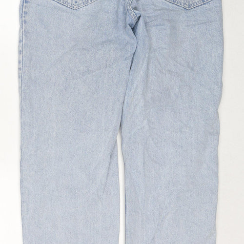 As You Womens Blue Cotton Mom Jeans Size 28 in L32 in Regular Zip