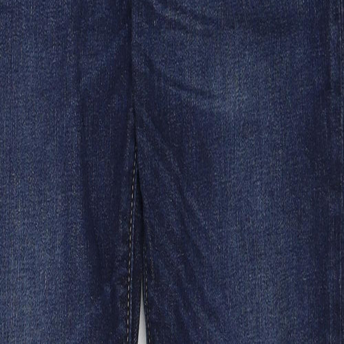Signature by Levi Strauss & Co. Mens Blue Cotton Straight Jeans Size 28 in L32 in Regular Zip