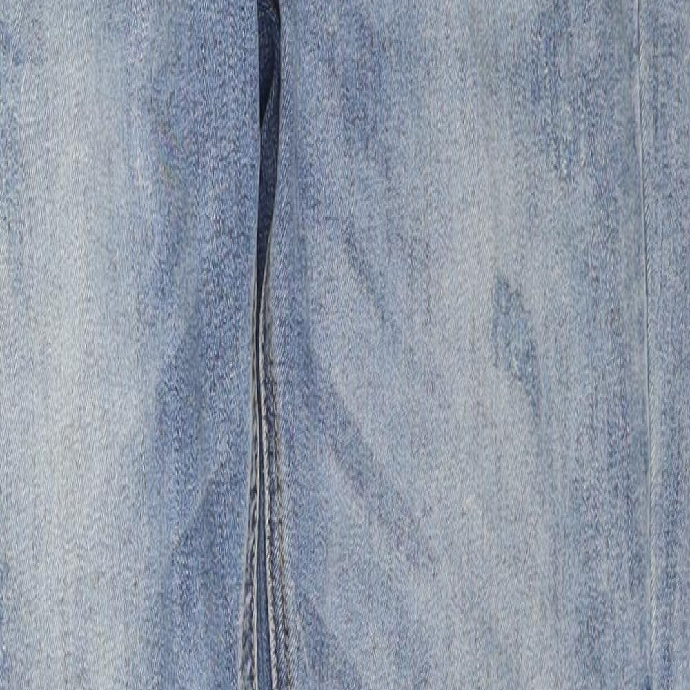 Condemned Nation Mens Blue Cotton Skinny Jeans Size M Regular Zip