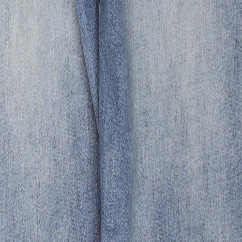 Condemned Nation Mens Blue Cotton Skinny Jeans Size M Regular Zip