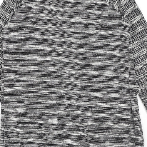 Only Womens Black V-Neck Polyester Cardigan Jumper Size S