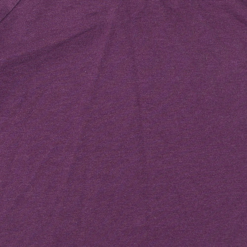 H&M Womens Purple Cotton Pullover Sweatshirt Size M Pullover - Meoow